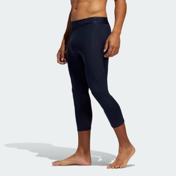 ADIDAS EB7910 ALPHASKIN SPORT 3/4 TIGHTS Legend Ink ( 2XL ) - Picture 1 of 2